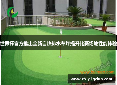 世界杯官方推出全新自热排水草坪提升比赛场地性能体验